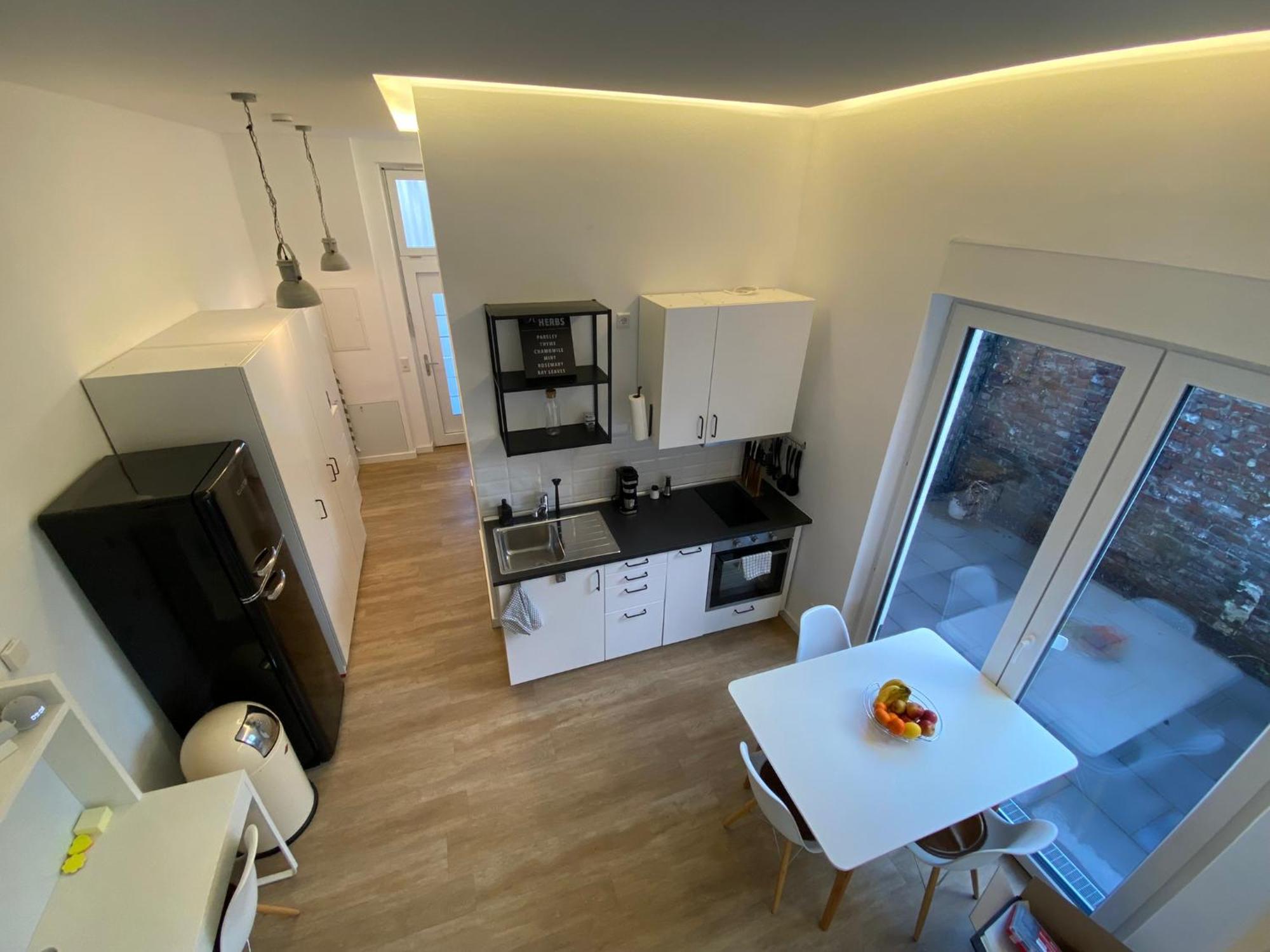 Schoene, Moderne Wohnung Mit Grosszuegiger Terasse 에센 외부 사진