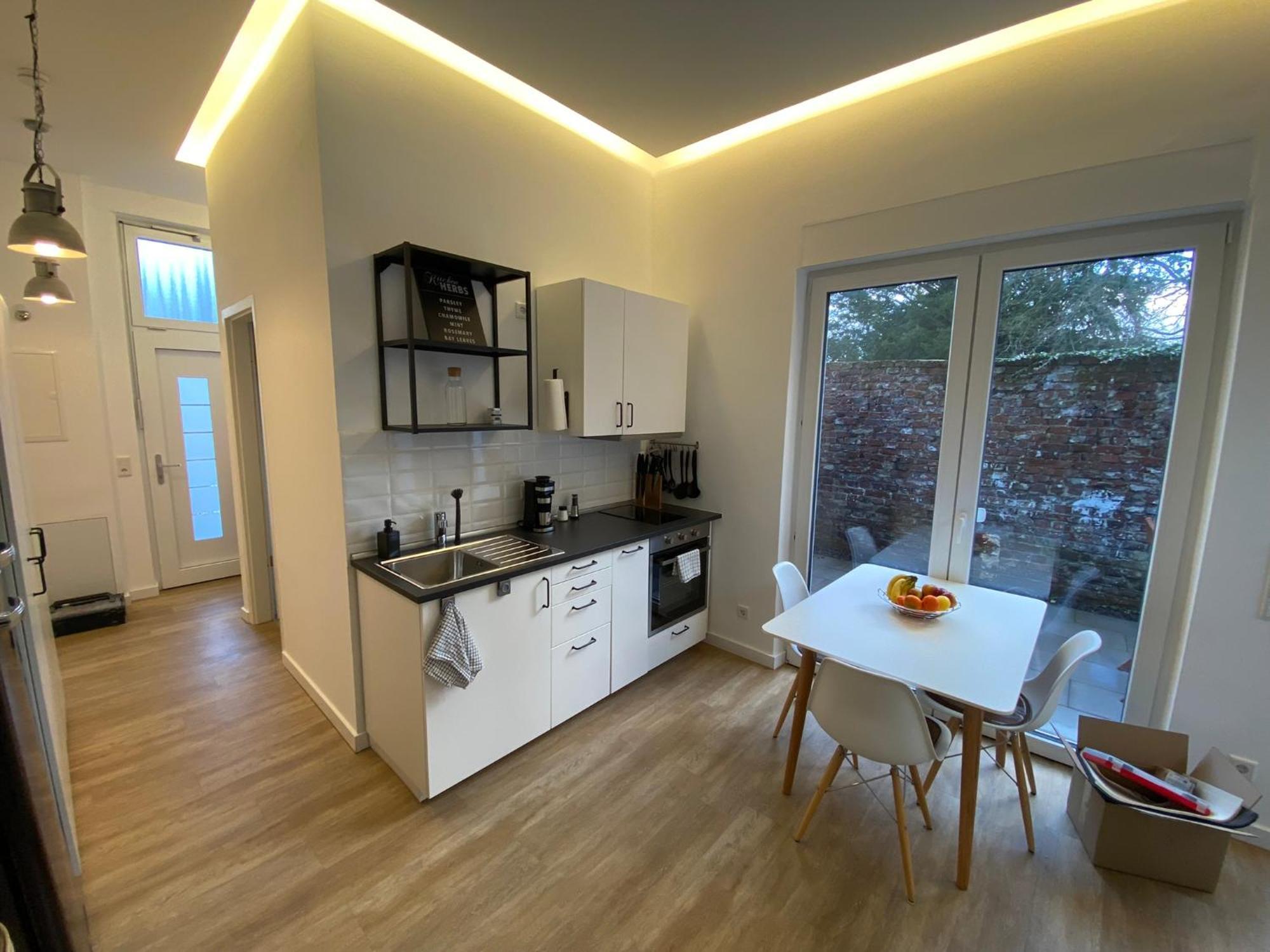 Schoene, Moderne Wohnung Mit Grosszuegiger Terasse 에센 외부 사진