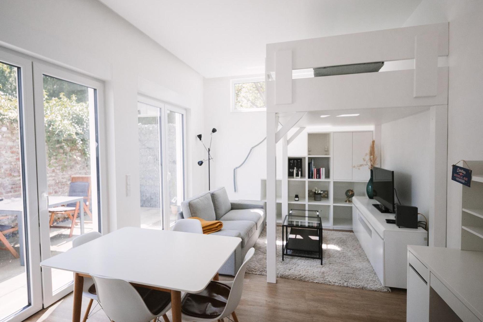 Schoene, Moderne Wohnung Mit Grosszuegiger Terasse 에센 외부 사진